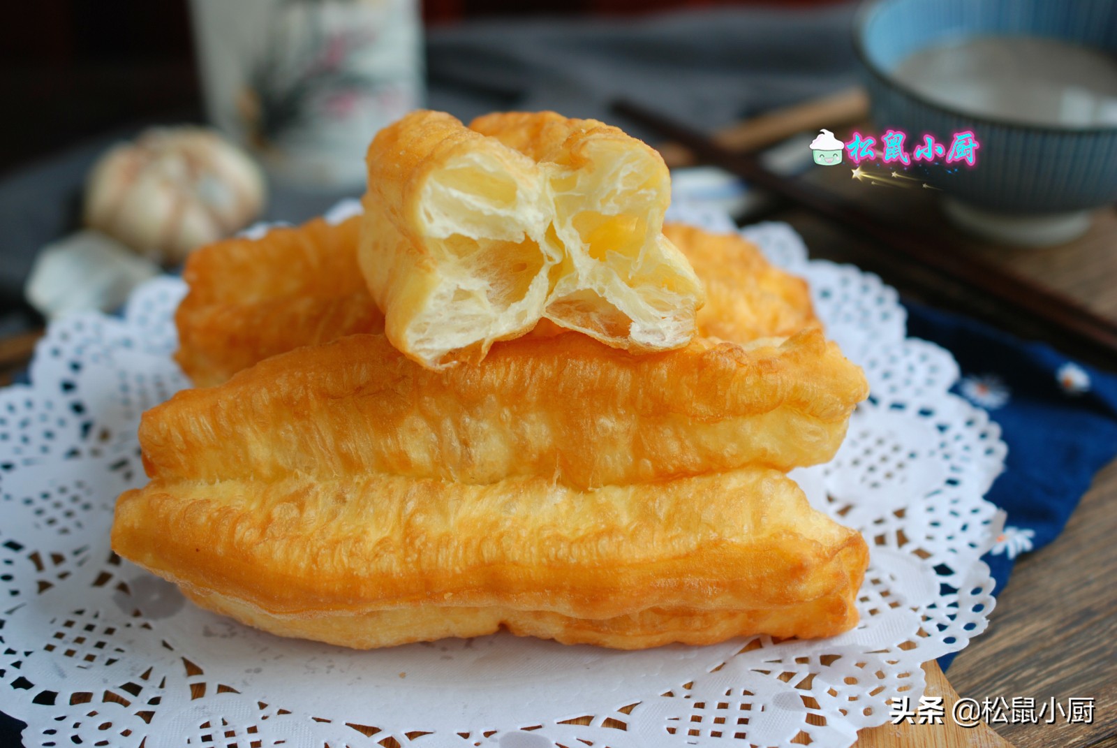 泡打粉炸油条的技巧和配方酥脆,用油条专用面粉怎么炸油条