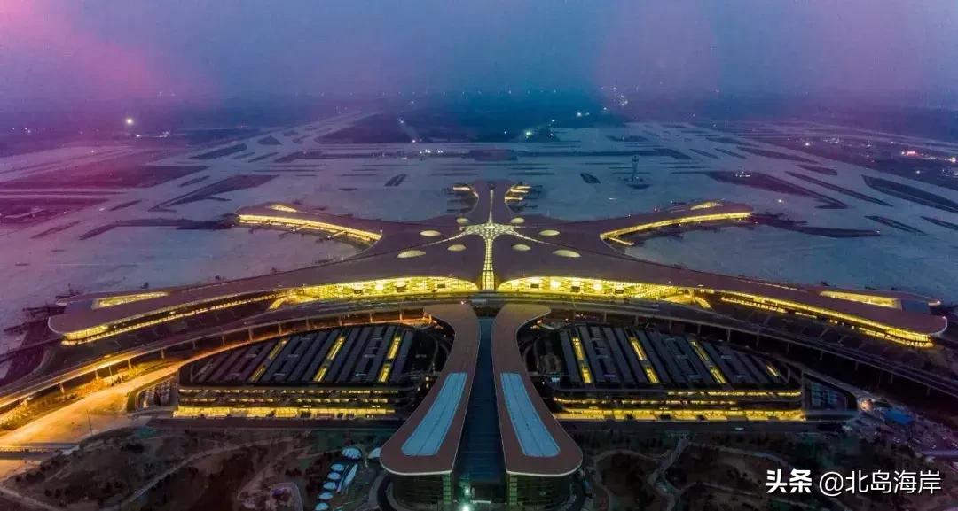 北京大兴机场建设进度照片,北京大兴机场内部高清图片
