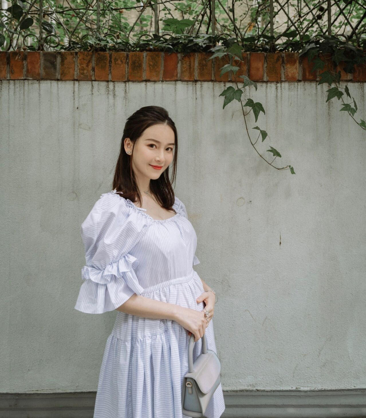 减龄清新孕期穿搭,孕期穿搭合集夏季