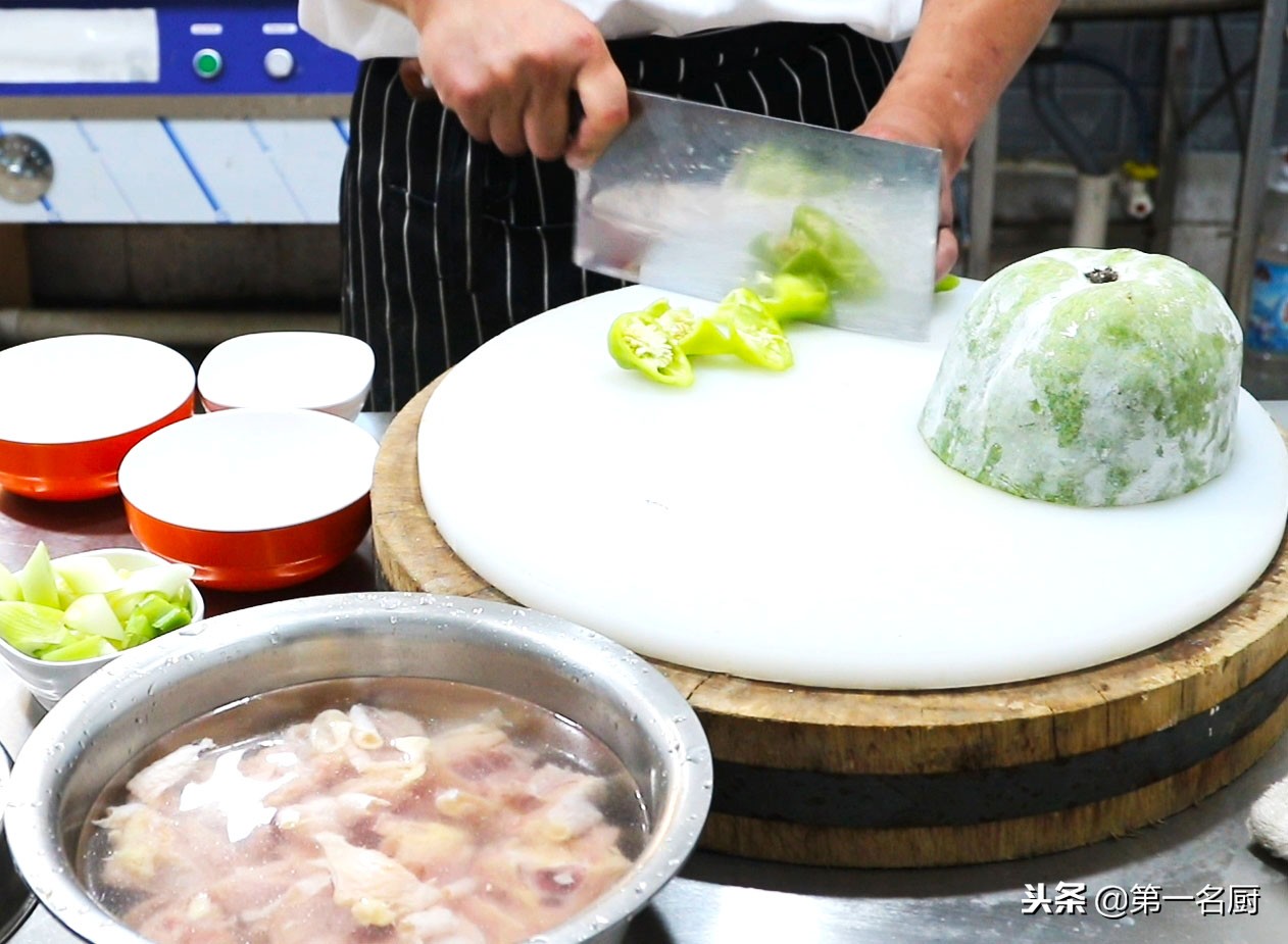 厨师炖冬瓜的家常做法,厨师长教你冬瓜炖肉的做法