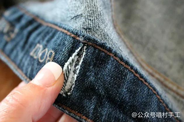 运动裤裤腰大了改小妙招图解,裤腰肥了怎么改瘦最简单的方法