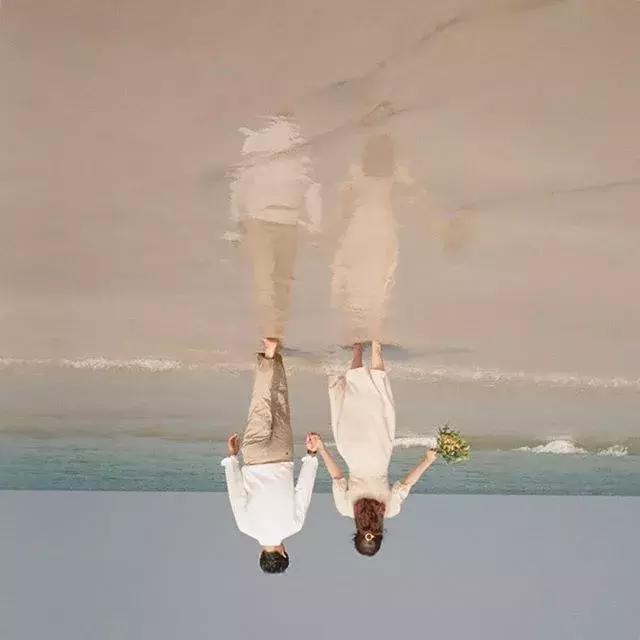 不拘泥形式的婚纱照,婚纱照小众风格这样拍也好看