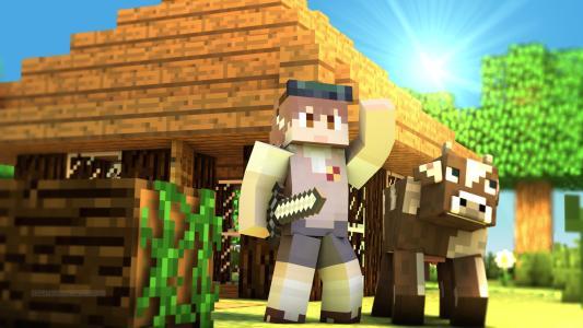 我的世界：男人的天性，就爱足球运动，换个场景你或许变大神