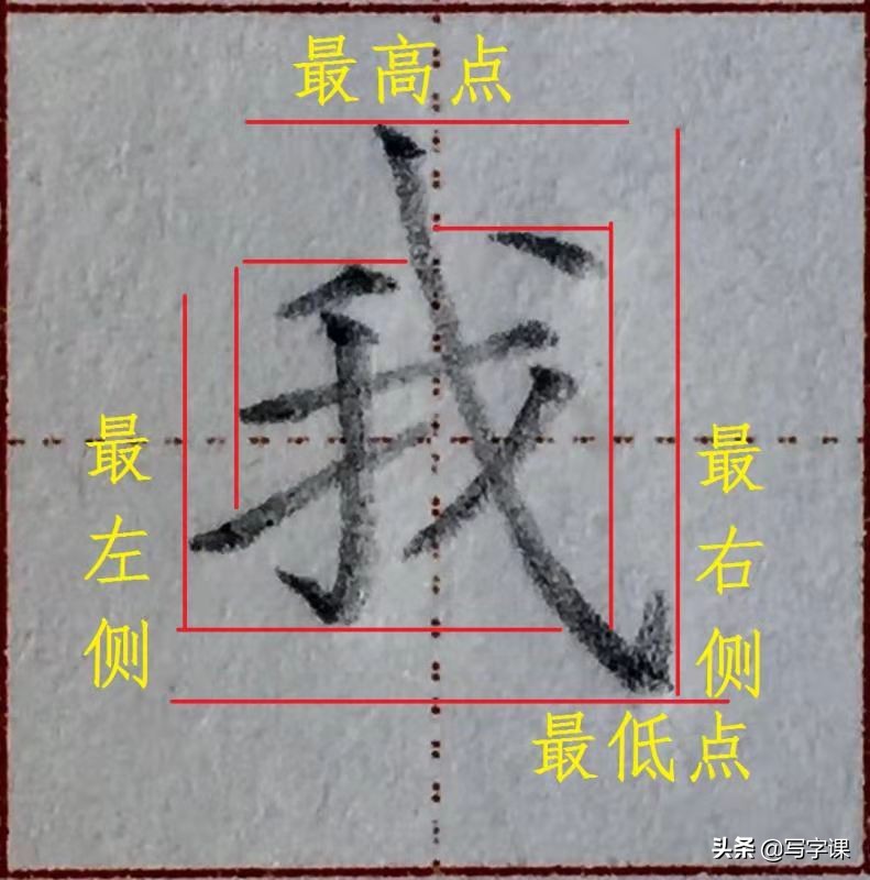 写字笔画笔顺间架结构精讲,赵老师硬笔书法常用字结构精讲