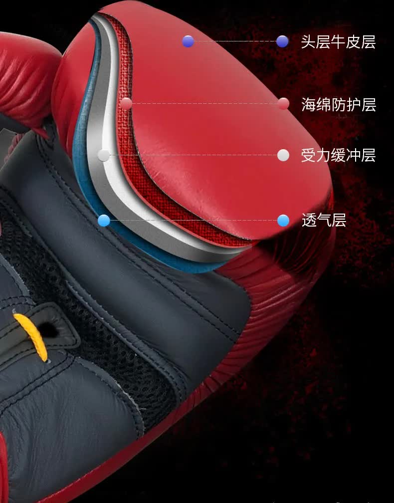 csk牛皮拳套对比征途拳套,牛皮拳套上不规则的点