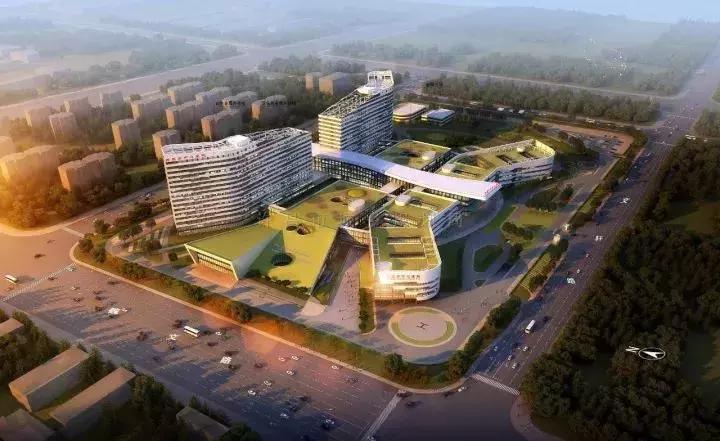 许昌市人民医院和许昌市中心医院,许昌市中心医院平面图