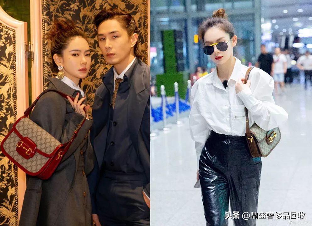 gucci1955马衔扣系列经典重塑,gucci1955马衔扣包复古又时髦