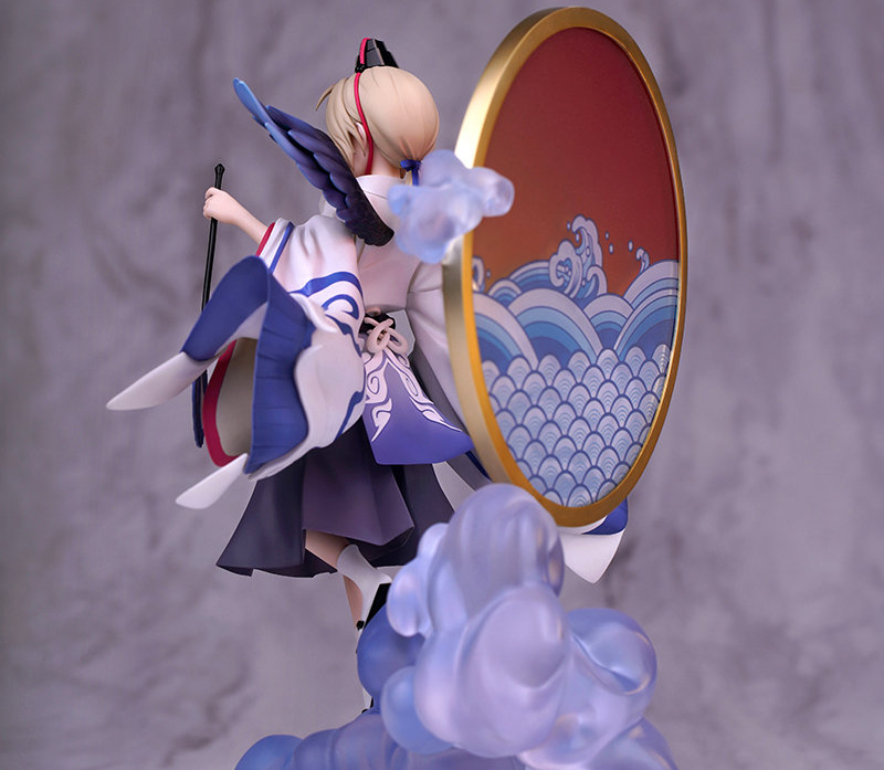 阴阳师大天狗q版手办,阴阳师少羽大天狗手办