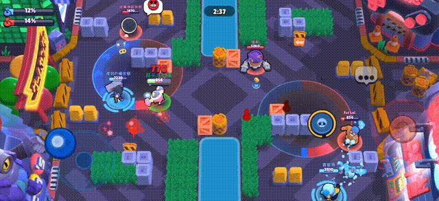 荒野乱斗巴利精彩操作集锦,荒野乱斗投弹手完整版