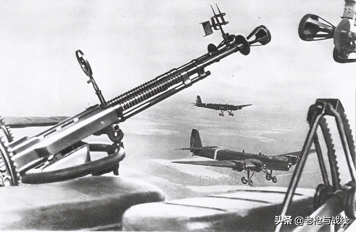 二战苏联高斯机枪,二战苏联马克西姆高射机枪