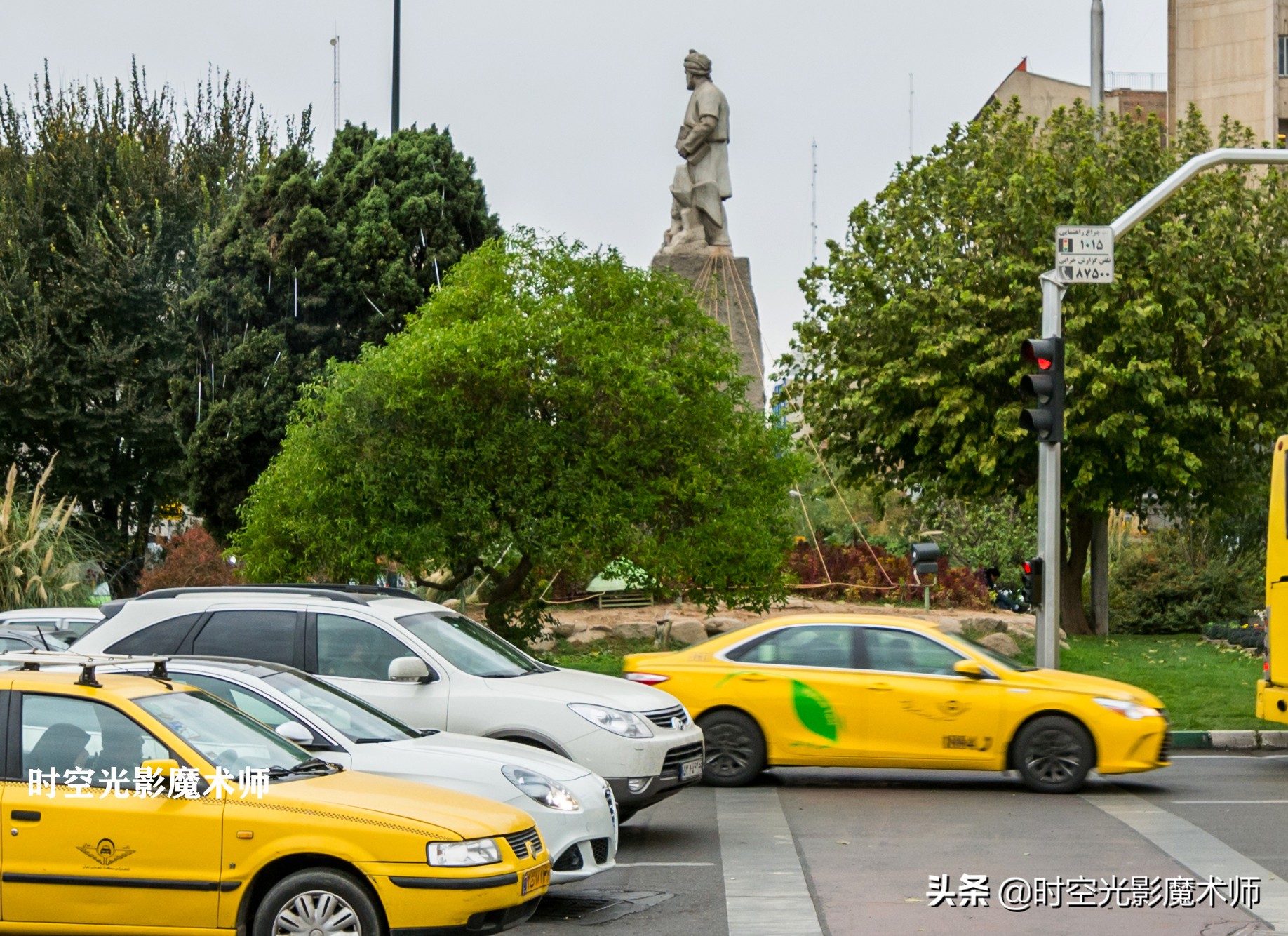 伊朗首都德黑兰夜景航拍,伊朗德黑兰图