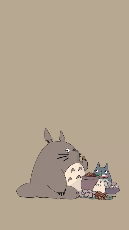 壁纸龙猫温馨,龙猫壁纸超清大图