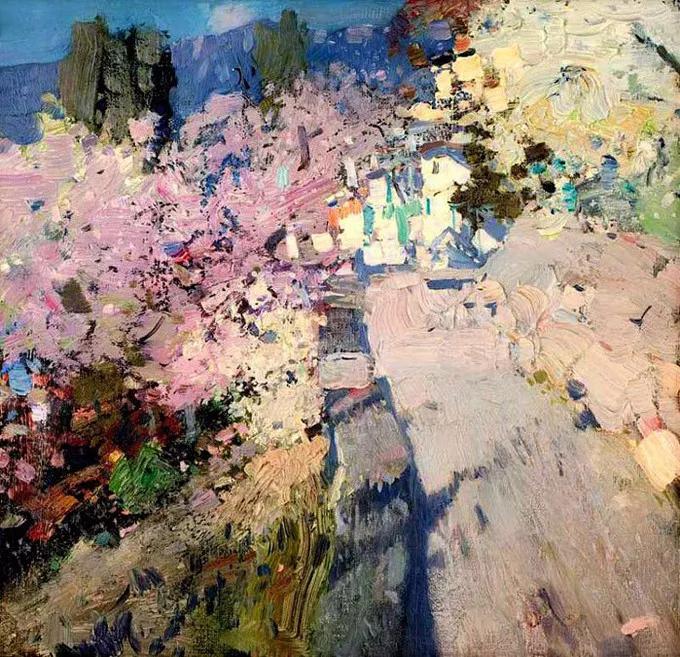 中俄友好美术作品,俄罗斯画家的油画艺术美到极致