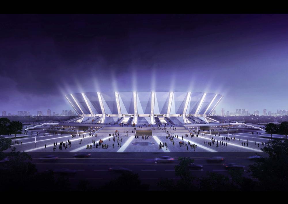 昆山专业足球场设计,民国风格足球场设计