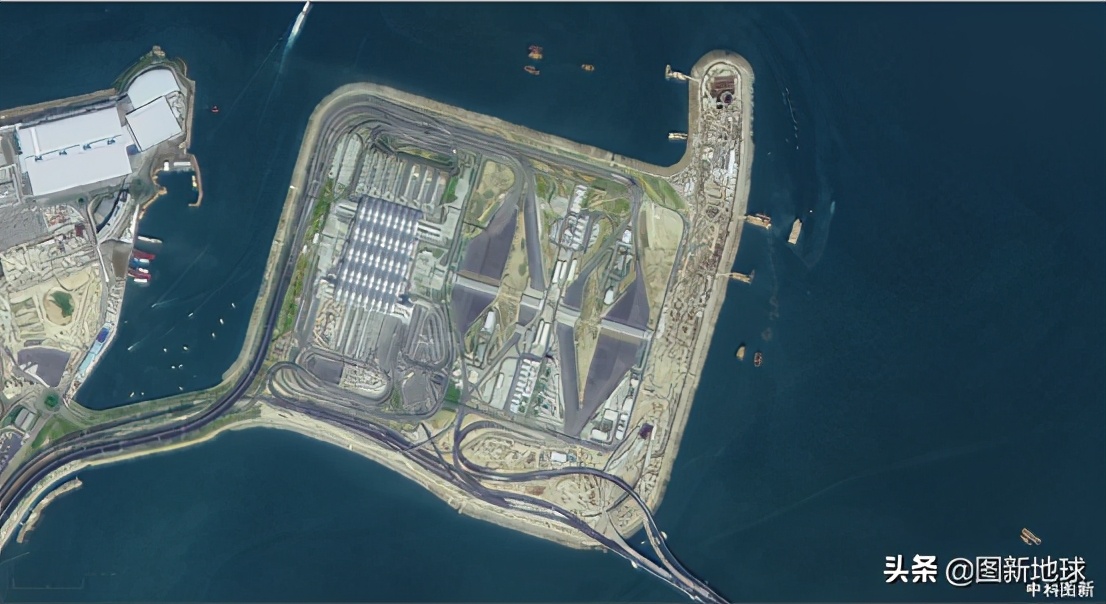 港珠澳大桥俯瞰全景真的太壮观了,港珠澳大桥人工岛俯瞰全景图