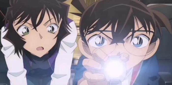 柯南m24绯色的子弹片尾,m24柯南超长预告