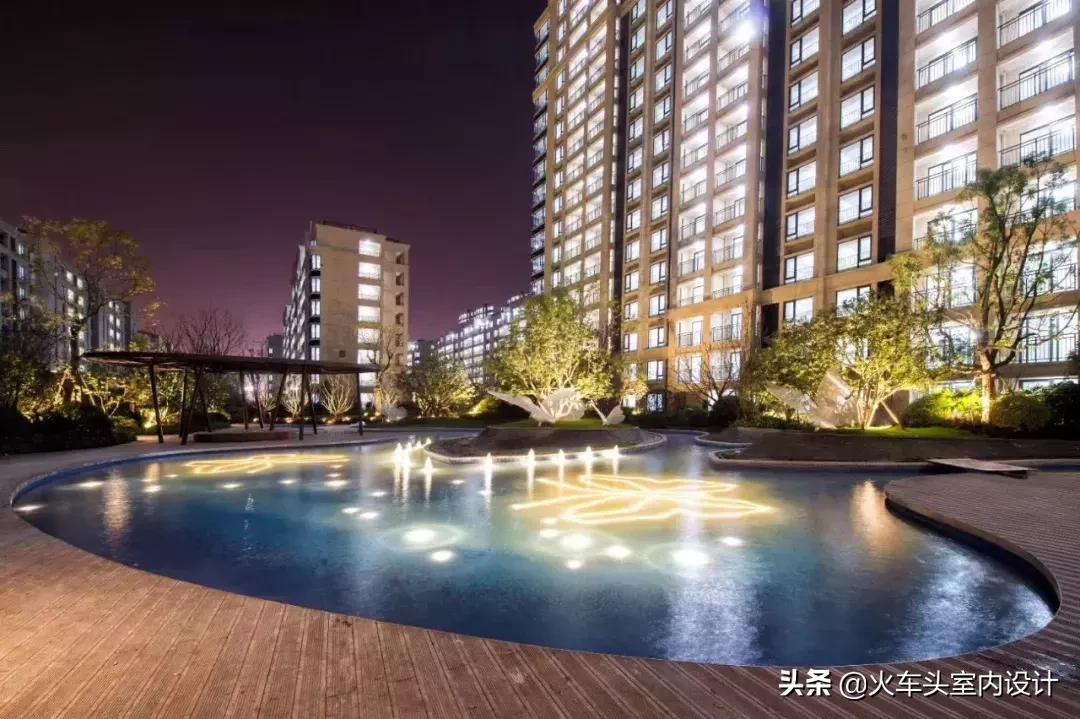 最美小区景观户外阳台效果图,有特色的小区和城市景观设计图片