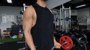 如何练出饱满的肱二头,肱二头肌撑爆袖口