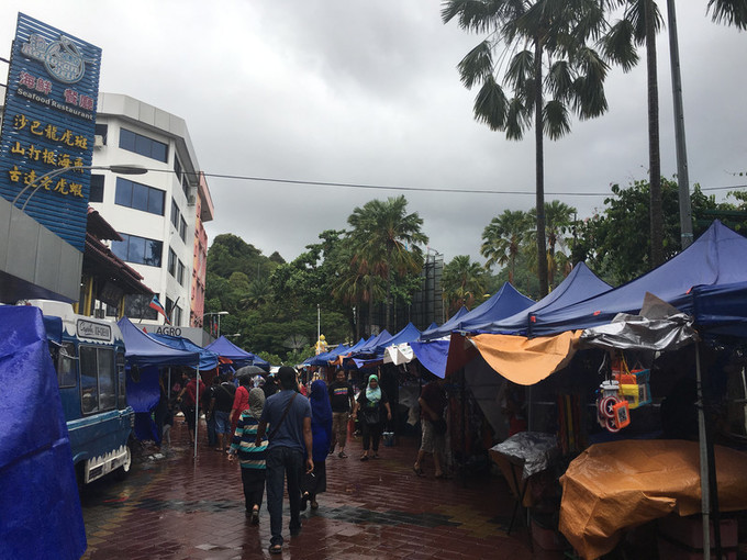 沙巴首府亚庇,马来西亚的沙巴州