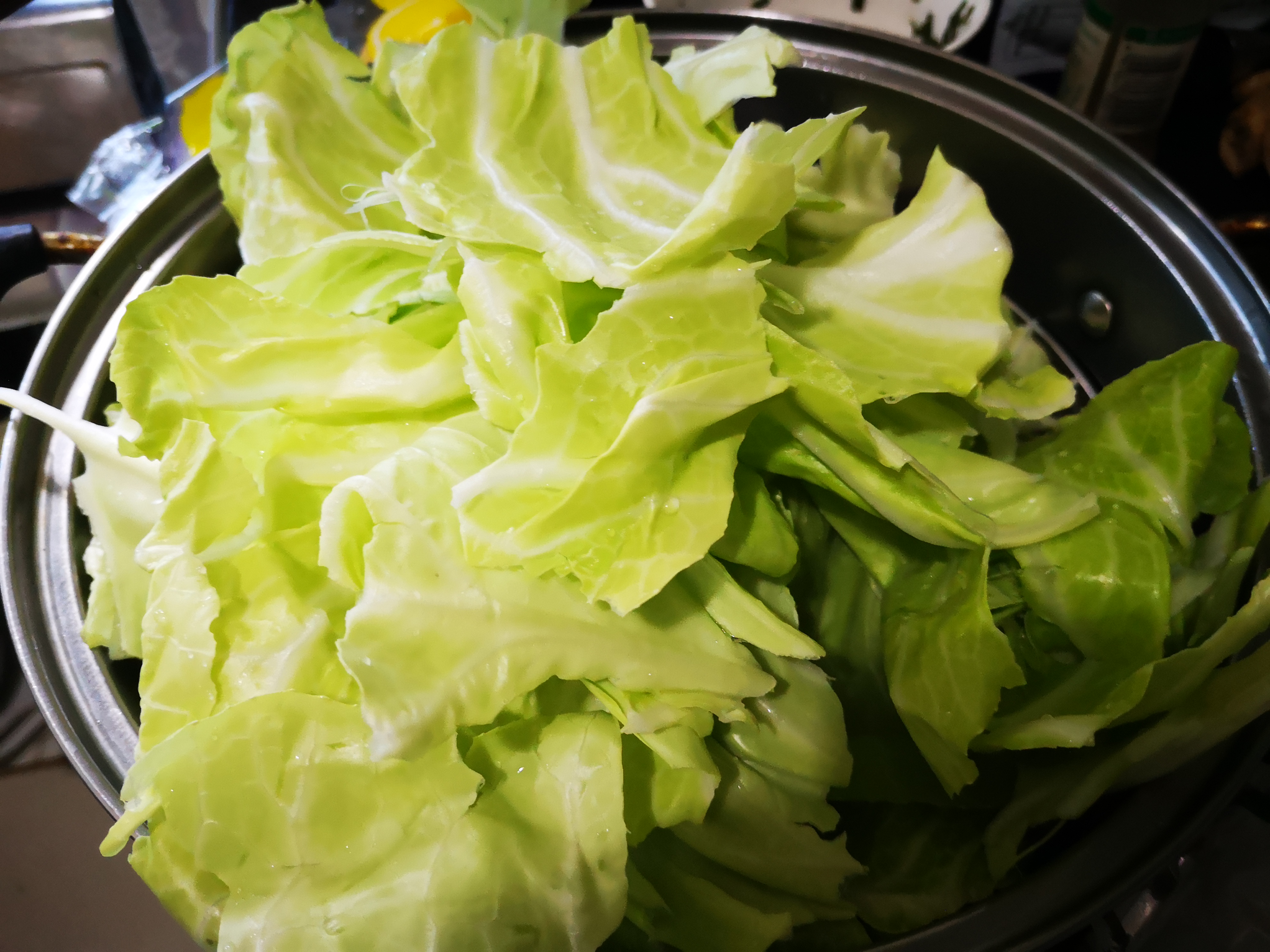 干锅炒包心菜家常做法,干锅包心菜怎么烧