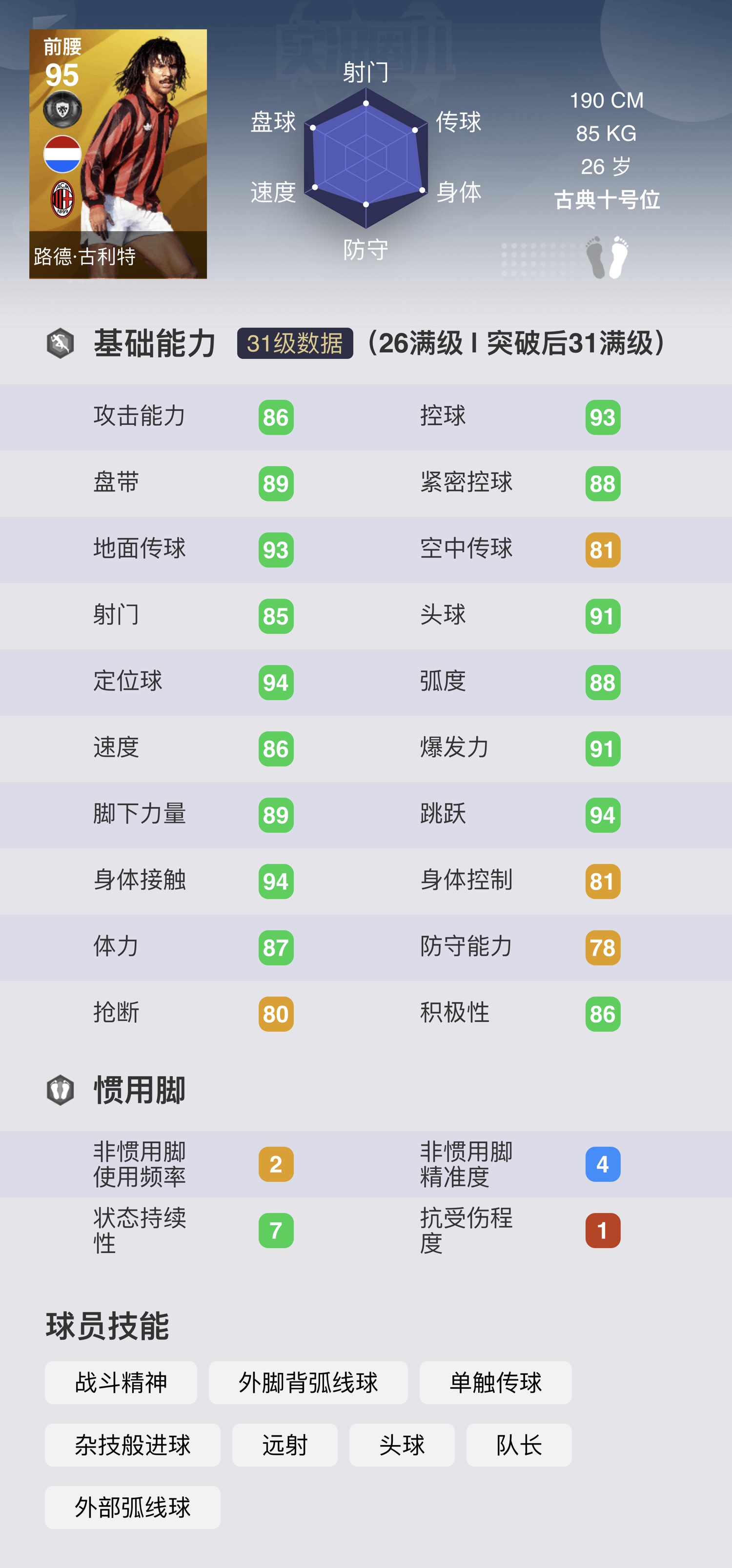 实况手游2024新版预设阵容,实况手游2020最好用的传奇