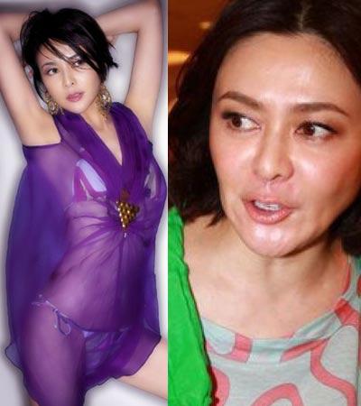 年近60的关之琳身材依旧，深V加黑丝依旧是多少宅男的梦