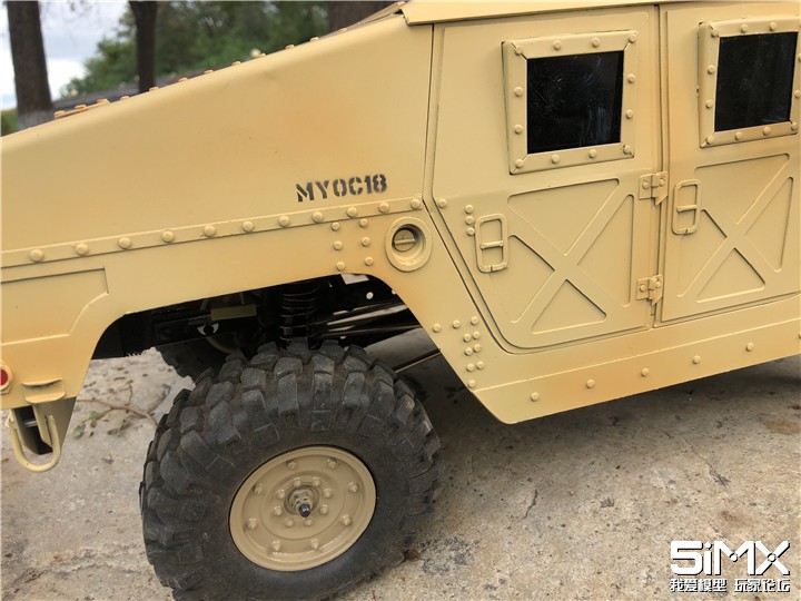 送给我的90046的十一礼物1/10防弹悍马-不服来撞！