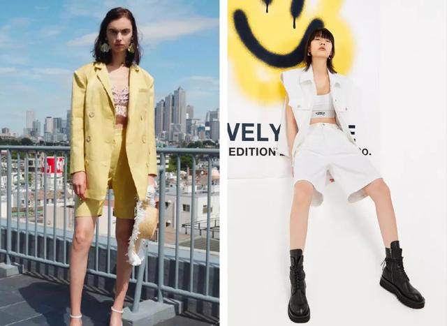 梨形身材高腰中腿裤,爸爸裤子直筒小个子