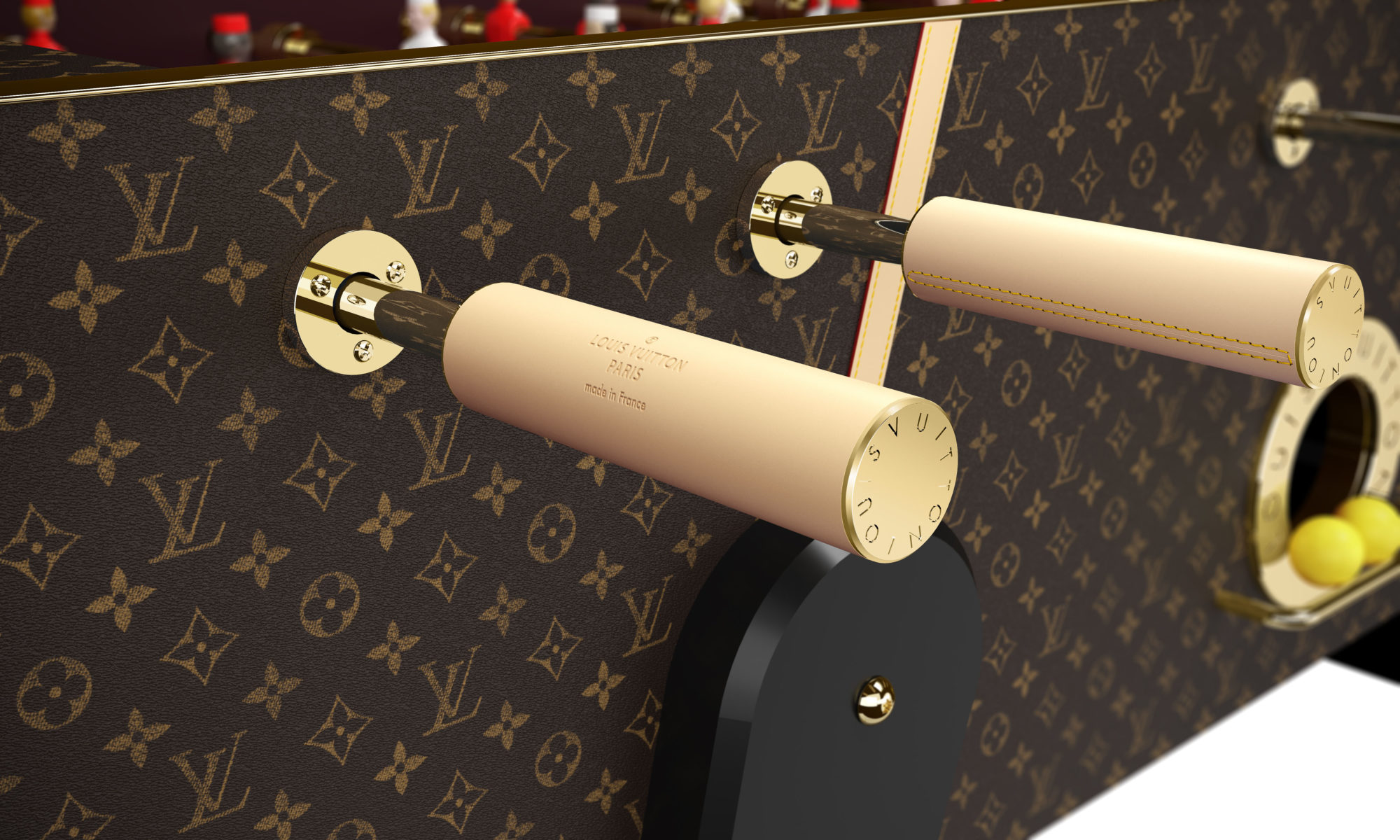 这绝对是最奢华的室内足球机!LVBabyfoot让游戏时光更显品味