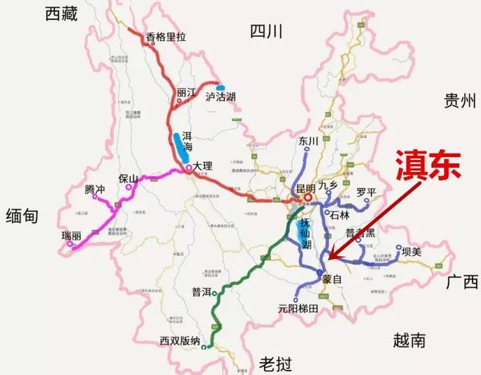 云南十大公路自驾游,云南自驾5条最佳线路图