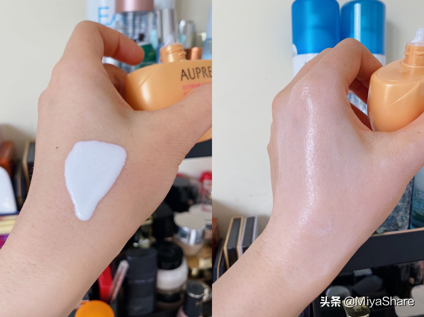 欧珀莱和黑胶带防晒霜测评,欧珀莱隔离防晒乳测评