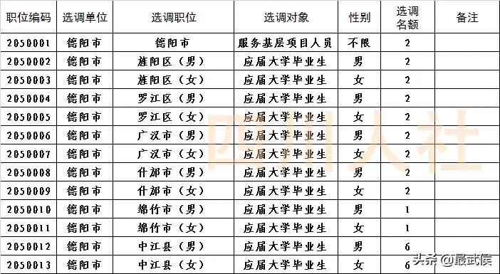 四川选调生2024公告职位表,四川选调生2024选调公告条件