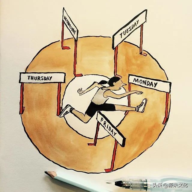 比12万美元一根的香蕉有创意！奇妙笔触直面丧萌日常