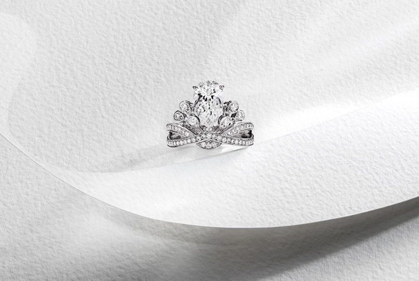 尚美巴黎高圆圆婚戒,尚美巴黎项链高圆圆