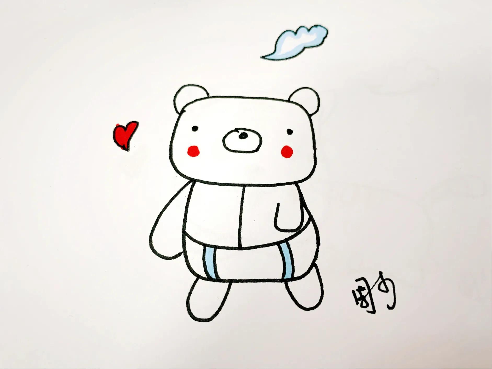 用1234567画一只小动物,儿童画画教程3-6岁画小动物老虎