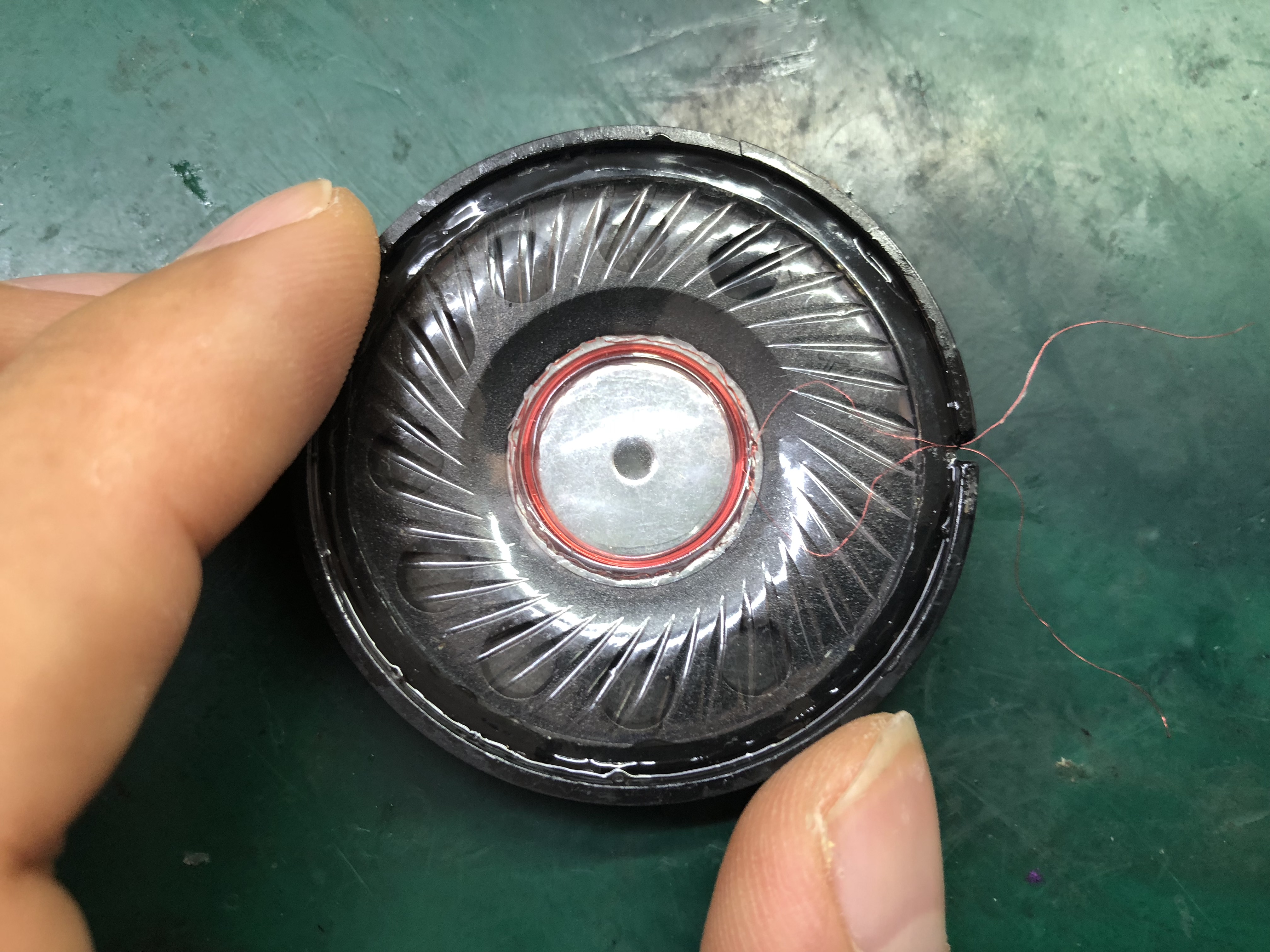 大推力热插拔损单元，经典飞利浦X1耳机音圈过载散线拆解复活案例