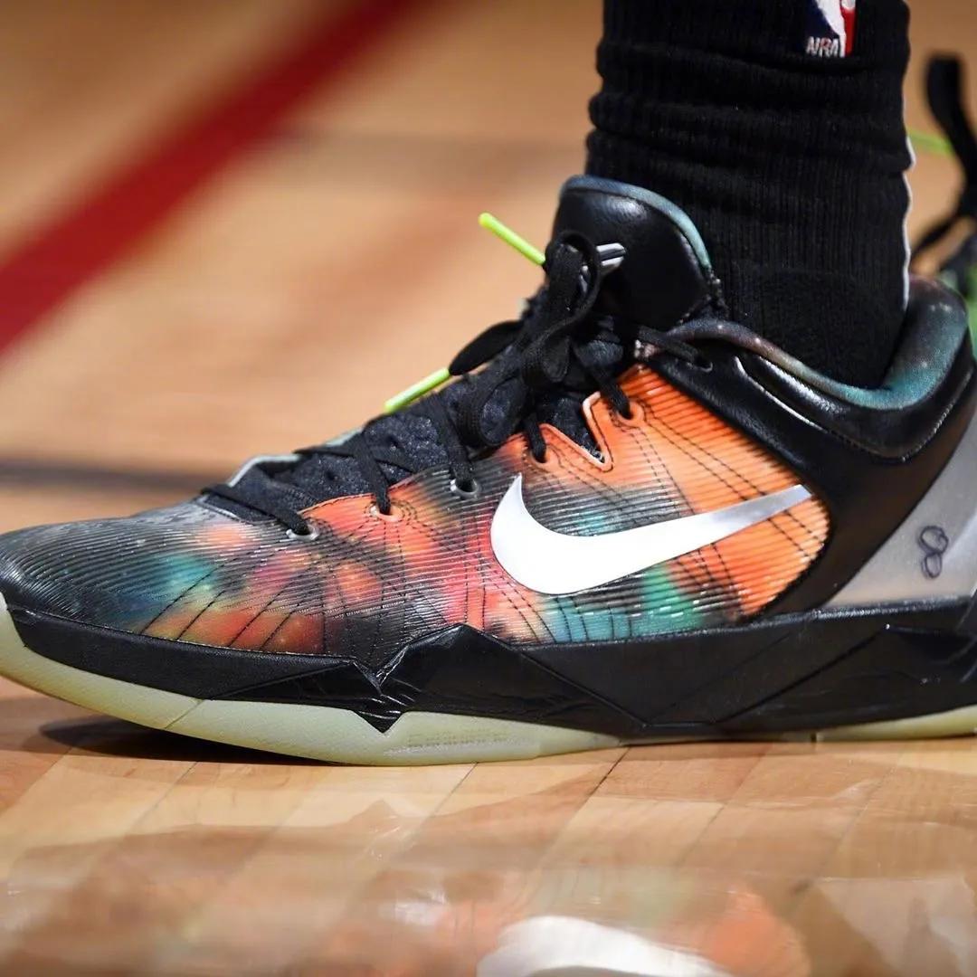 nba球星上脚球鞋22-23,掘金勇士季后赛上脚球鞋
