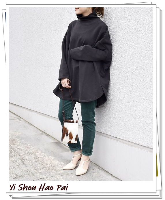 灯芯绒裤子颜色搭配,棕色灯芯绒裤子秋冬搭配