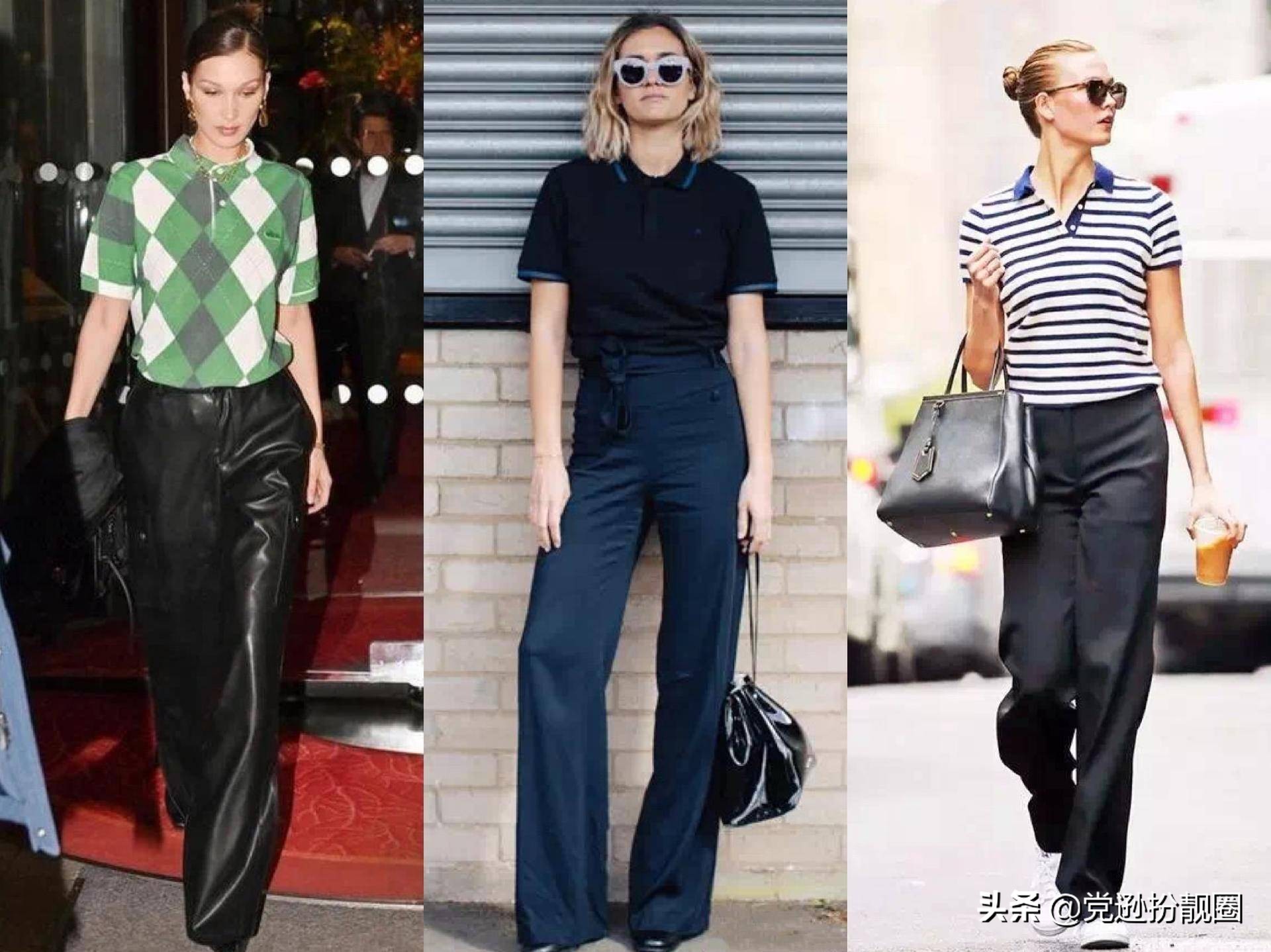 polo衫男土味,洋气轻奢polo衫男装黄色