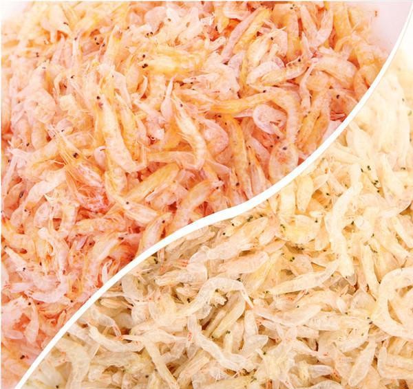 同样是虾皮白的和黄的啥区别,一样的虾皮选黄的还是选白的