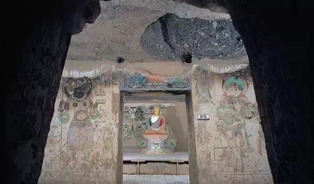 榆林窟第19窟图片讲解,榆林25窟为啥是榆林窟