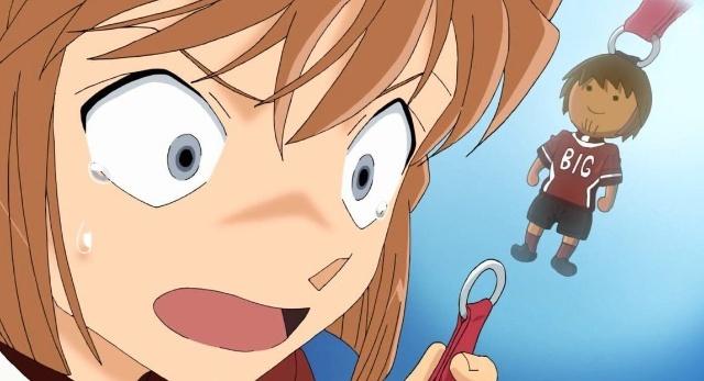 名侦探柯南里园子的真正颜值,名侦探柯南充满真心的手机挂件