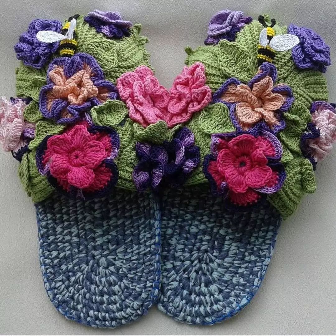 毛线钩宝宝鞋编织教程全过程,编织宝宝鞋最新款式