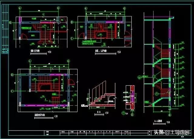 木工图纸怎么看立面图,木工图纸怎么看层高
