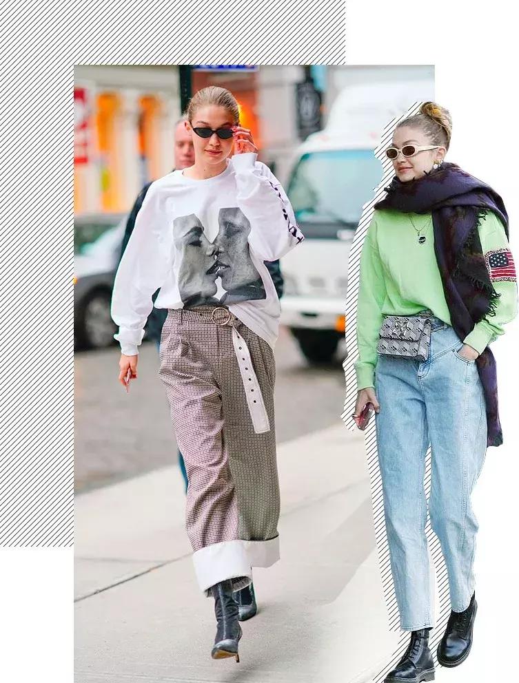 温度低穿的衣服,冬天穿宽松的卫衣怎么搭配