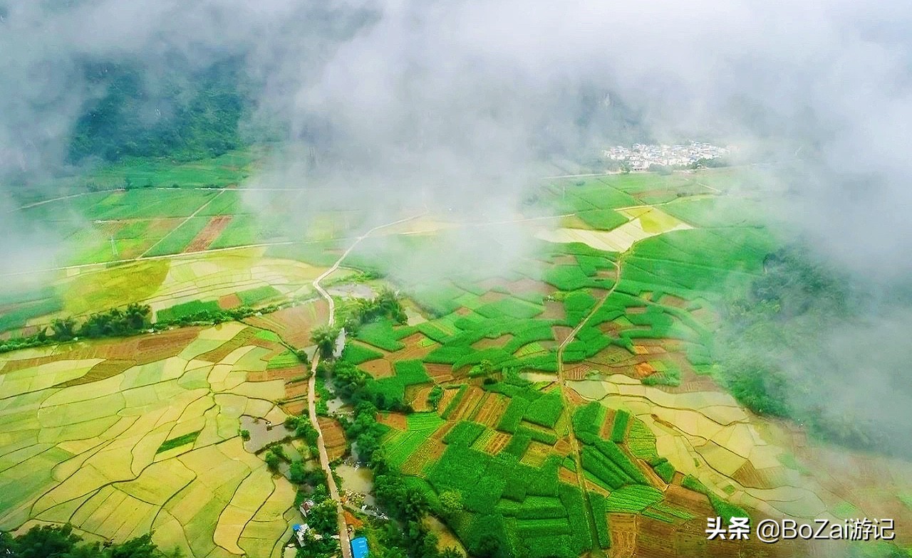 广西乡下田园最美风景图片,广西十大最美风景区