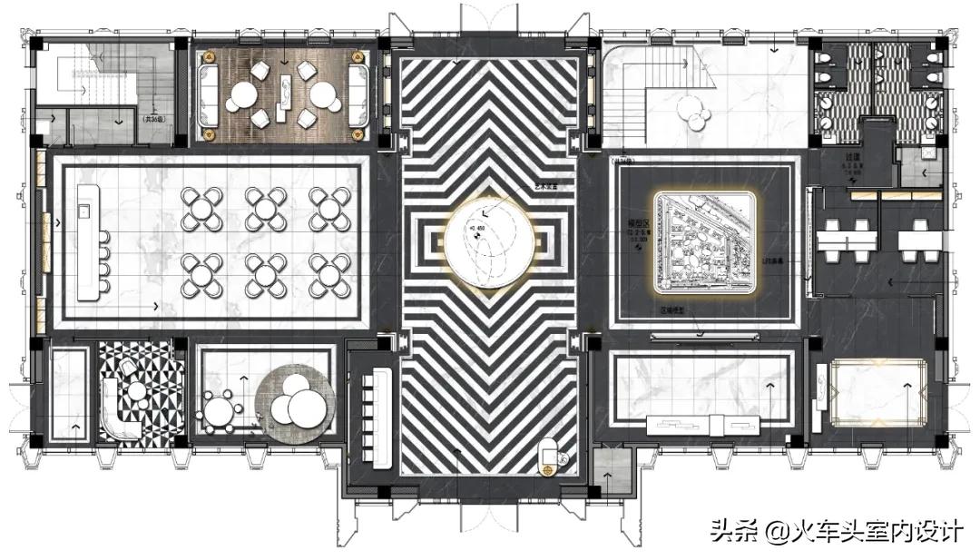 奥迅设计公司,高明方直珑湖湾样板间