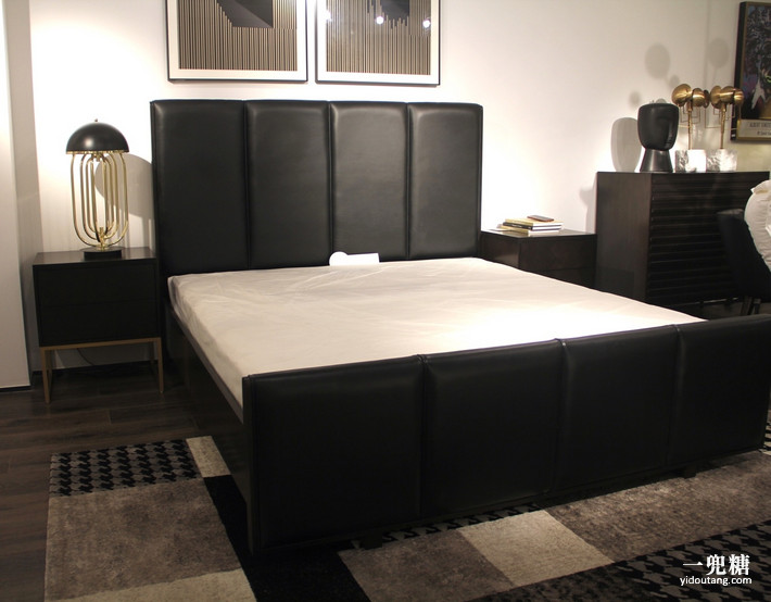 再浓的感情,适合年轻人的轻奢中式实木床