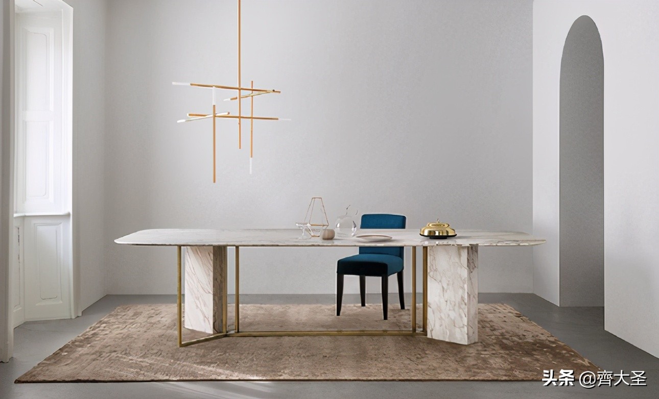 1米8餐桌摆放尺寸大小对照表,家用长方形餐桌8-10人尺寸