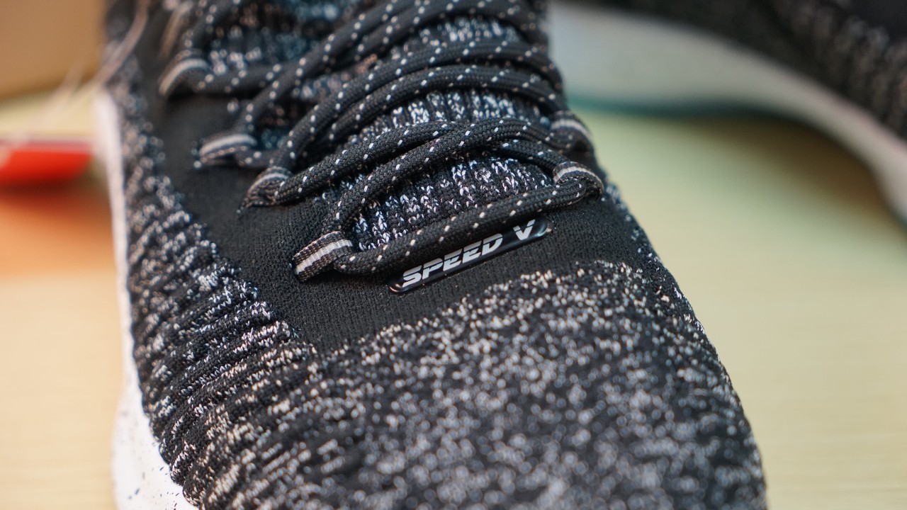 wen实战鞋测评,编织鞋面运动休闲鞋